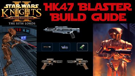 Blaster Build List .